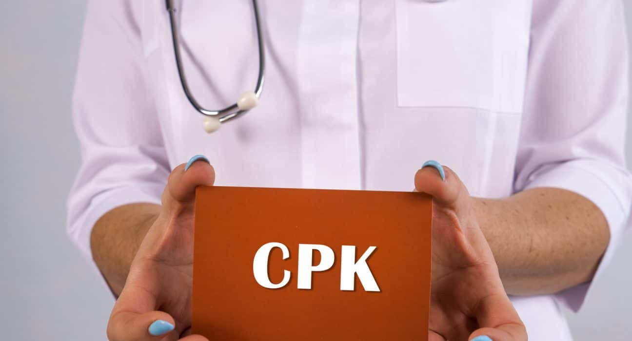 Quel est le rapport entre le taux de la CPK élevé et la fatigue ?